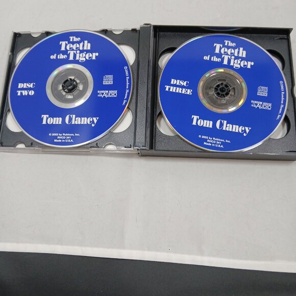 The Teeth of the Tiger by Tom Clancy 2003 5 Compact Discs Abridged edition - Picture 5 of 6